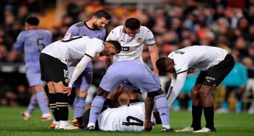 بعد المشهد المروع أمام ريال مدريد.. فالنسيا يكشف حجم إصابة دياخابي